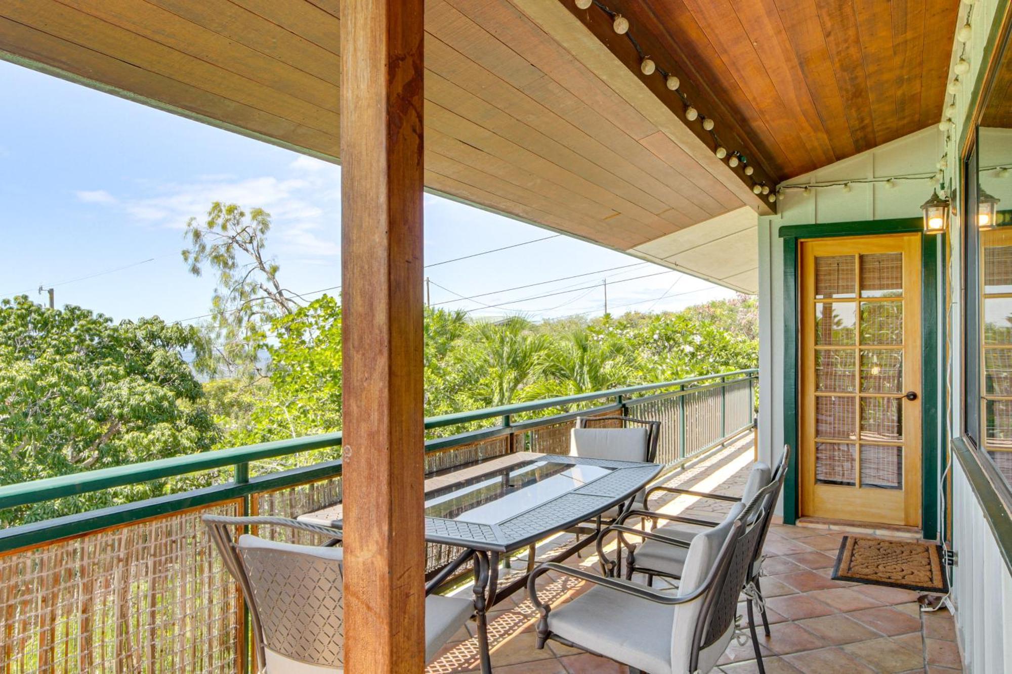 Ocean-View Bungalow Walk To Pebbles Beach! Hookena Екстер'єр фото